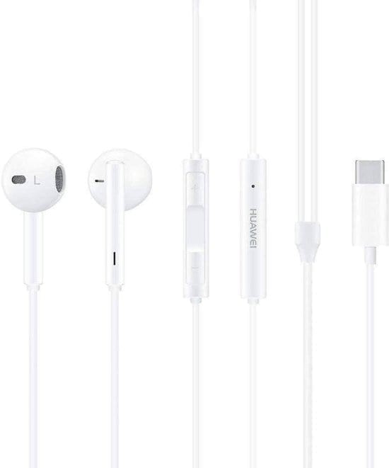 Huawei CM33 USB Type-C Stereo Headset - White (NOTE: no 3.5mm Jack)